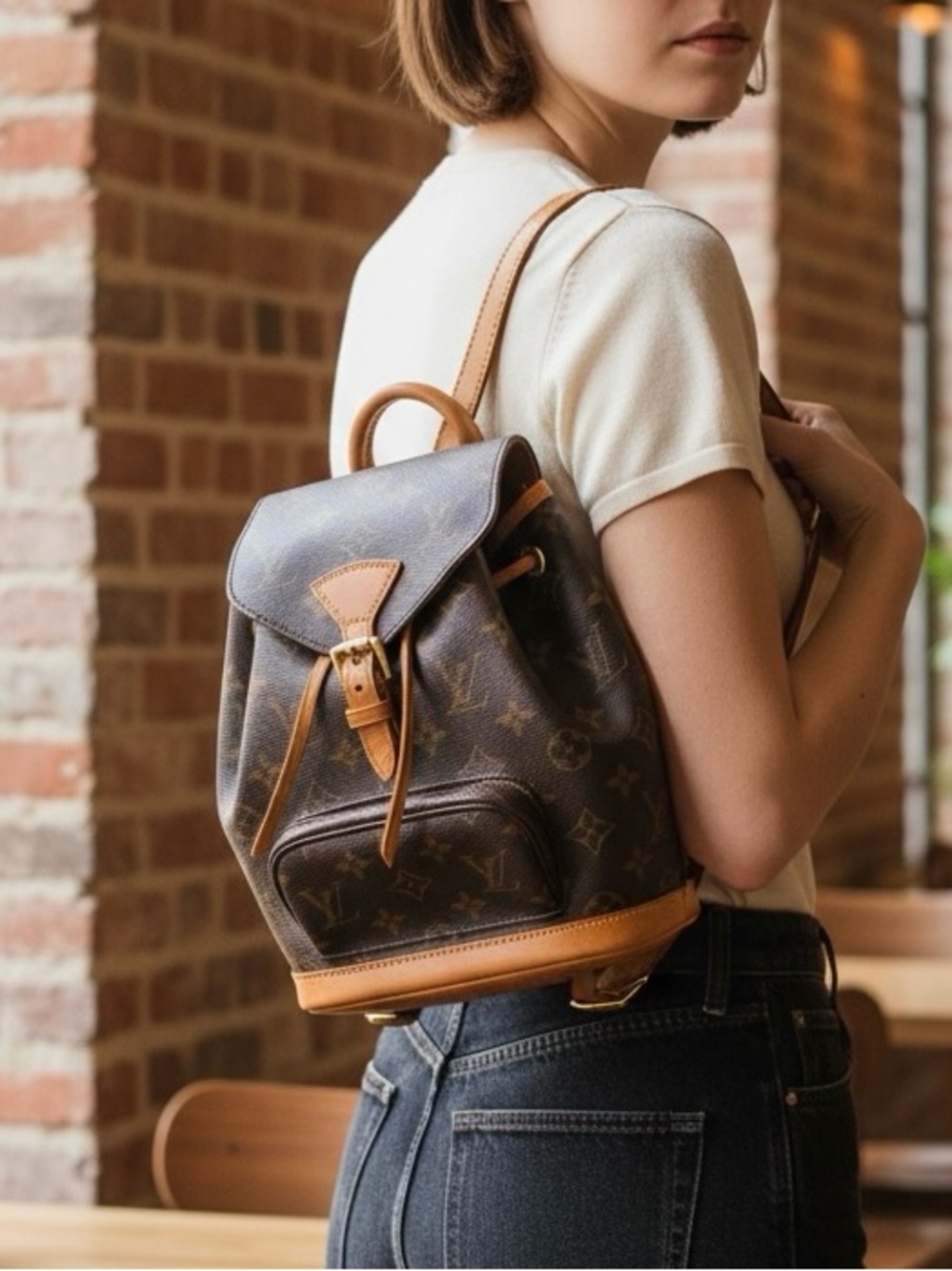 Louis Vuitton Montsouris Backpack Small